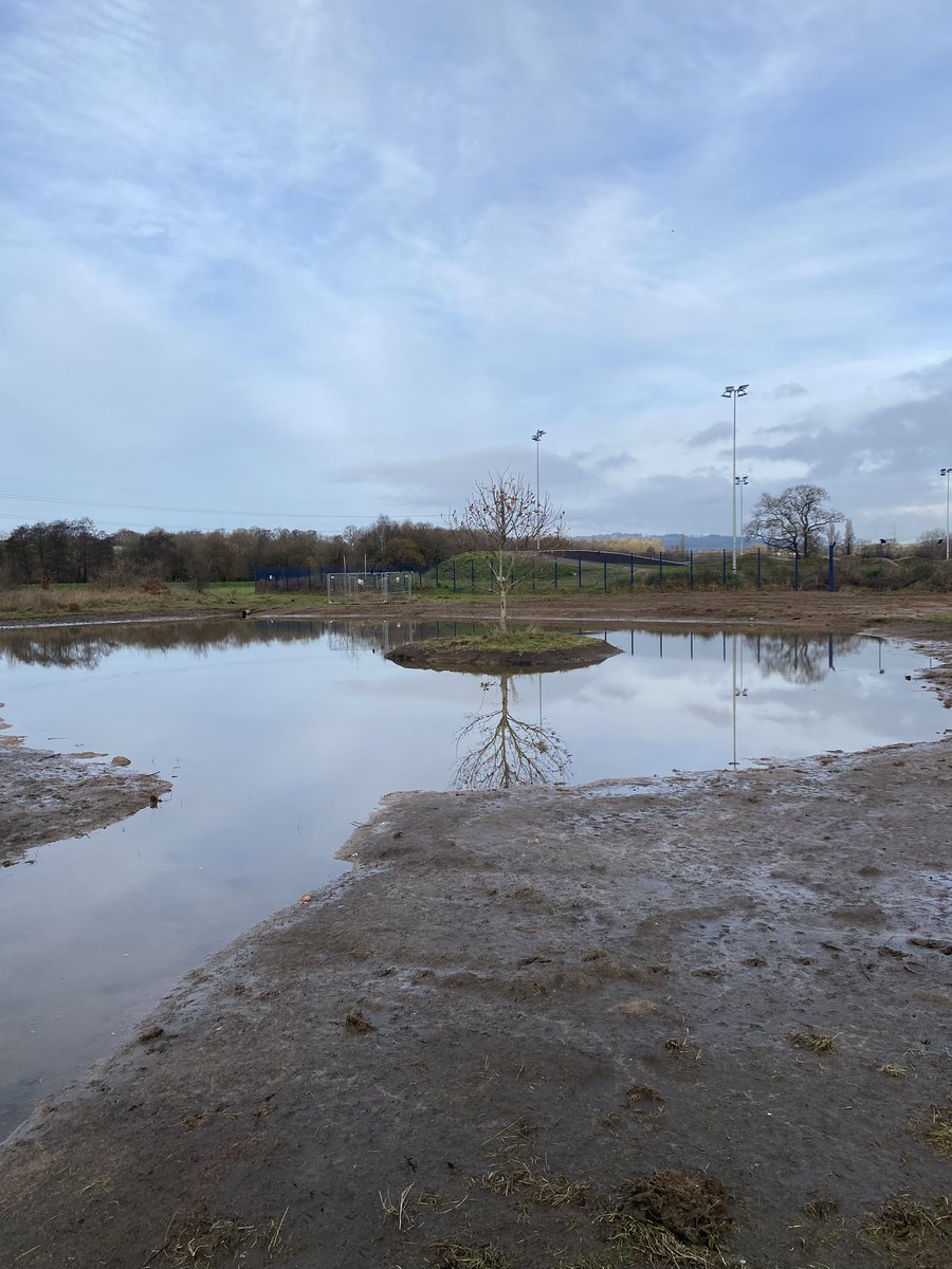 RhymneyR's tweet photo. @cardiffcouncil is it true that your plan for this area near @CardiffBMX and @RumneyRugby into a permanent wetland’s area, I am liking what you have done so far, but I fear all this is in vain until you improve the flood defence known as the dyke it needs to be raised https://t.co/E75yHFCV3l