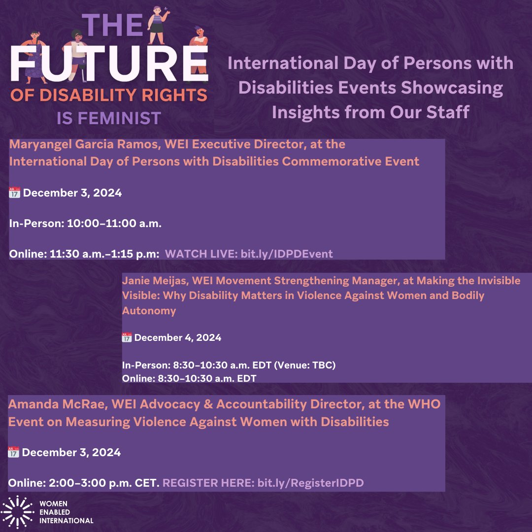 Women Enabled International tweet media