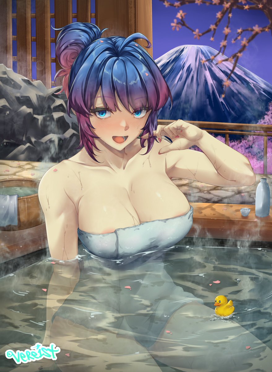 Commission from <a href="/raku_vt/">Raku' らく👾</a>! 🍶🛀
thank you! :3