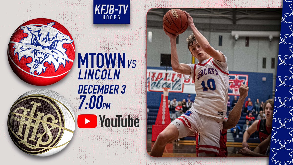 🏀 Season Tipoff for <a href="/MHSBobcatHoops/">Marshalltown Boys Basketball</a> tonight on <a href="/KFJBTV/">KFJB-TV</a>!

🆚 <a href="/LHSrails/">Lincoln High School</a> 
⏰ Bonus Coverage of <a href="/mhsgball1/">Marshalltown Girls Basketball</a>  starts at 7:00 pm, with the boys game to follow. 
🎙️ <a href="/TVBrandonLewis/">Brandon Lewis</a> &amp; <a href="/Dylan_JB_Does/">Dylan Does</a> 
📺 YouTube.com/@kfjbtv