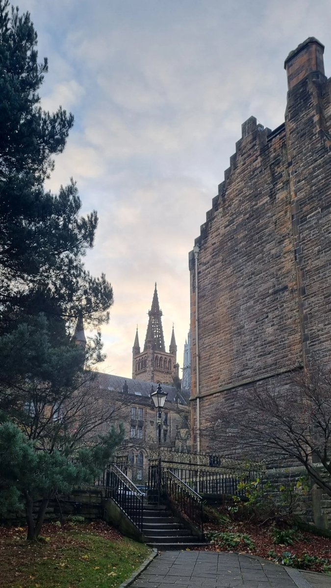 Winter on campus <a href="/UofGlasgow/">University of Glasgow</a> l, gorgeous.
