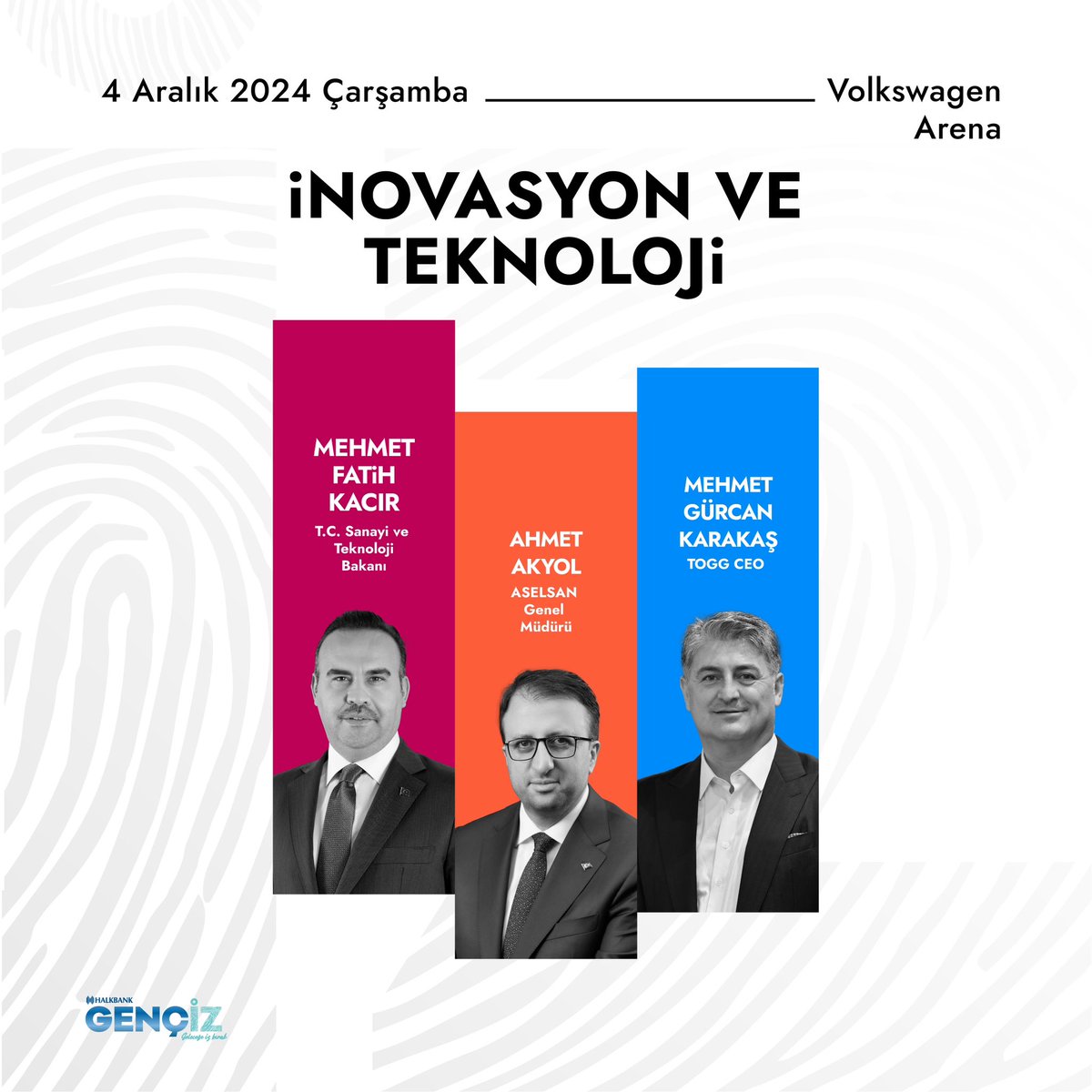 İnovasyon ve Teknolojide Geleceğe İlham Veren İsimler Gençİz Zirvesi’nde!
Türkiye’nin teknoloji ve inovasyon alanındaki en etkili isimleri, geleceğin teknolojilerini ve vizyonlarını paylaşmak için sahnede!