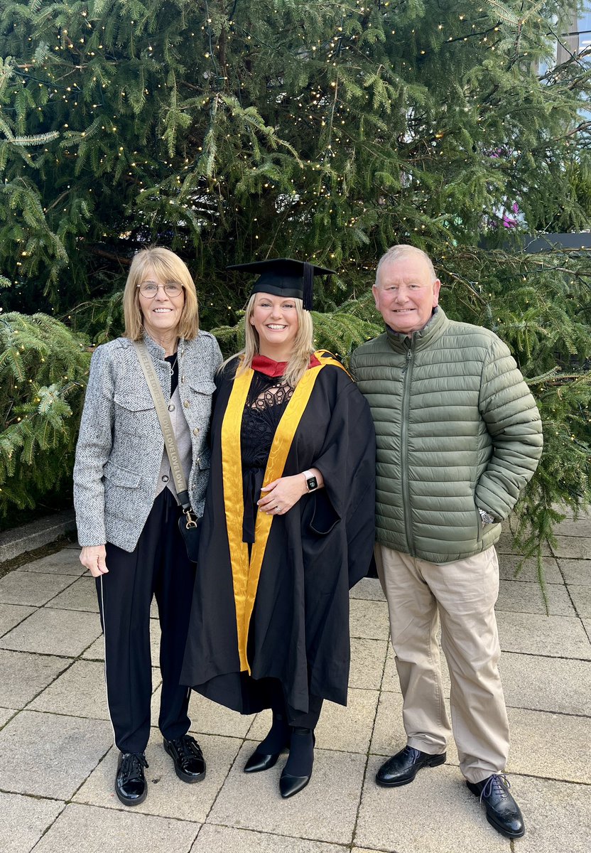 Lovely morning celebrating my graduation from my MSc <a href="/NorthumbriaUni/">Northumbria Uni</a>