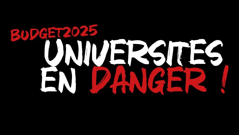 📍#UniversitesEnDanger 

Message de la présidente de l’université 

Aujourd’hui, vous le savez peut-être, les présidentes et présidents d’université se mobilisent pour dénoncer les sévères restrictions budgétaires qui pèsent depuis plusieurs années sur l’enseignement supérieur et