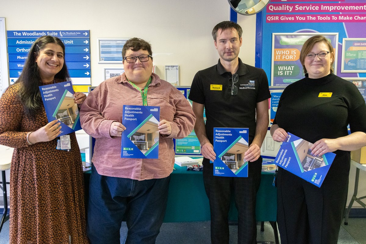 To mark #InternationalDayOfPersonswithDisabilities, our ABLE network have been promoting the Reasonable Adjustments Passport, designed to help staff tell a line manager about the support they need in the workplace to enable them to carry out their role 🙌