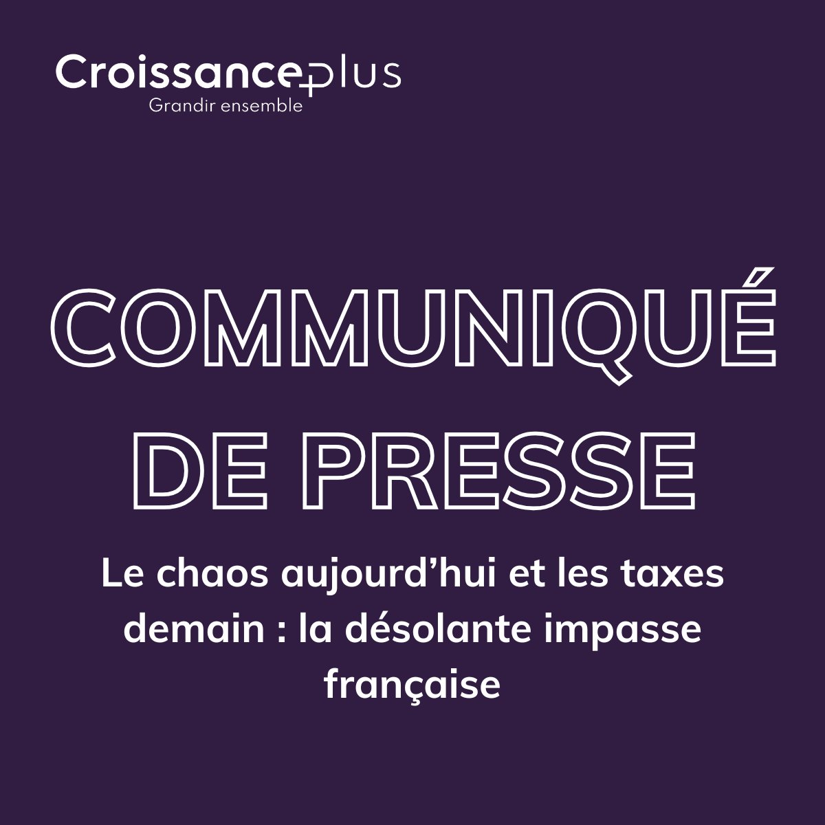 ❗️COMMUNIQUE DE PRESSE ❗️

Nous ne devrions pas avoir à choisir entre un gouvernement censuré et un budget désastreux.