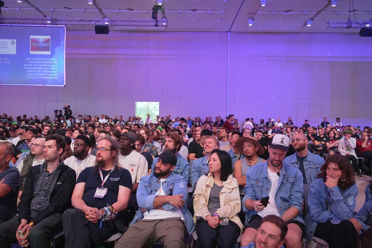 greatsamuelojo's tweet photo. 6/ Huge thanks to the Ethereum community for this incredible opportunity to be part of a global movement. 💜

Looking forward to building, learning, and making a bigger impact at the next event. Let’s grow this infinite garden together! 🌱

#Devcon2024 #Ethereum https://t.co/OjJPyrmu62