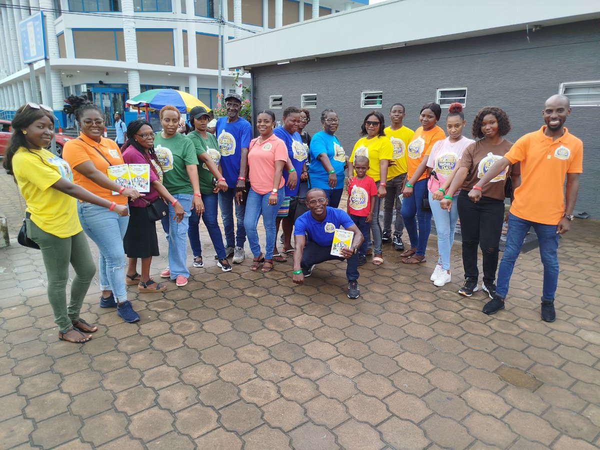 ReachOut World With Pastor Chris. 
#ROWD 
#ReachOutWorldDay 
#Suriname
