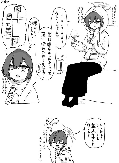 寒くなってきたので雑に総決算しに来るアオイちゃん… 