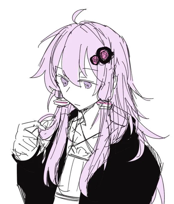 毛先が暴れ散らかすゆかりさん…? 