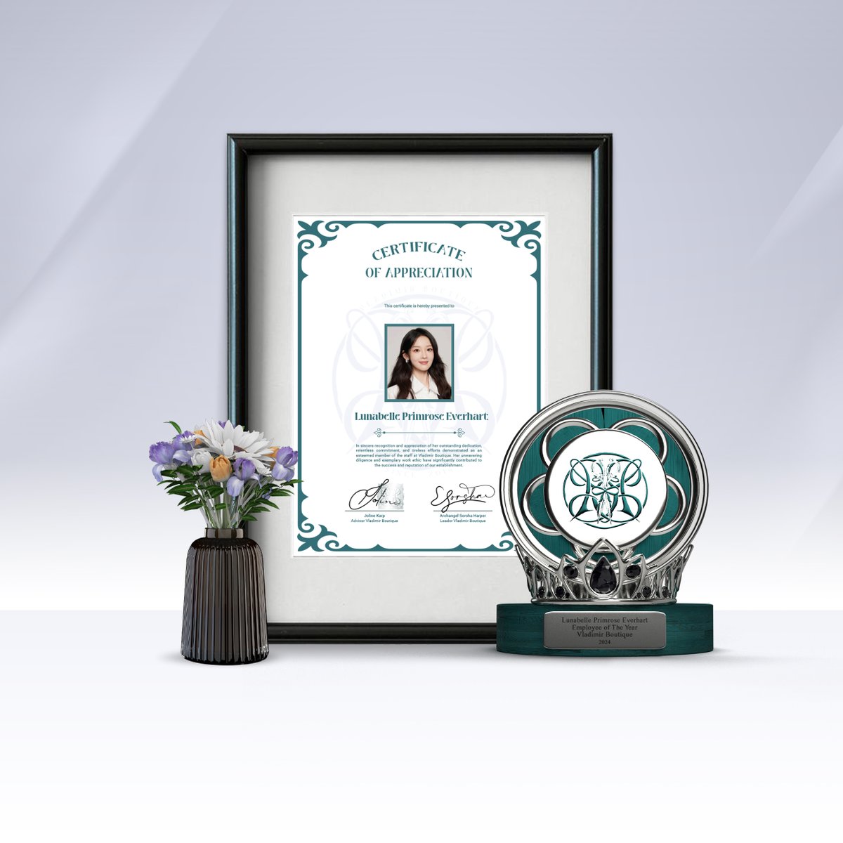 ㅤㅤ
Dear, <a href="/zeanithed/">ciyan🍥</a> 

We are pleased to acknowledge your outstanding performance and dedication at Vladimir Boutique. Your exceptional work as a tailor has significantly contributed to our success. Thank you for your hard work and commitment.

🔗: bit.ly/SPK-Butik1224
ㅤㅤ