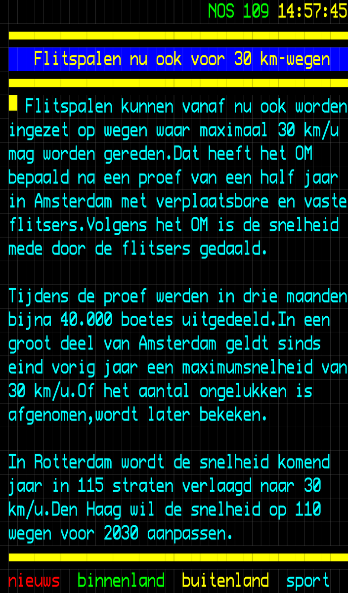 Kom maar door met die flitspalen op de Stationsweg. Dank namens de bewoners van Stationsbuurt

<a href="/GemeenteDenHaag/">Gemeente Den Haag</a>
<a href="/kapteijns/">arjen kapteijns</a>
nos.nl/ttapp