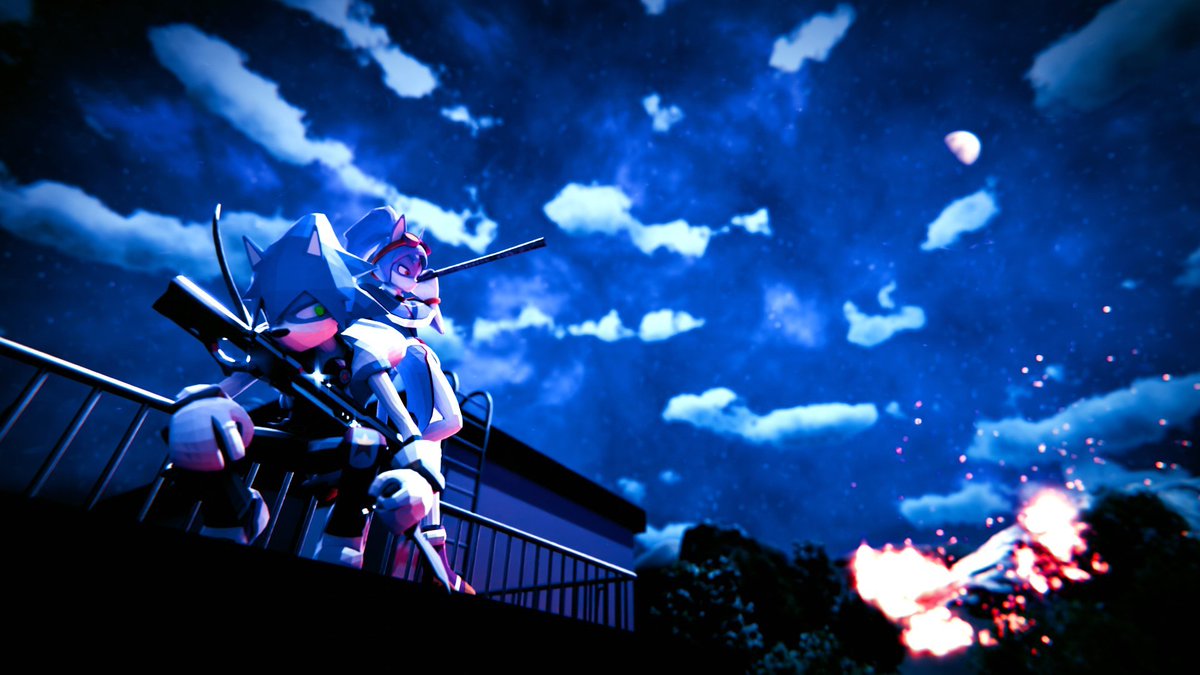 BlazeVoyager's tweet photo. The new season of Gun Raiders VR is just around the corner. Prepare for speed, rifle combos, and a lot of sniping!
- ๐งค๐จ
- ๏ธปใโไธ
- โ
#gunraidersvr #gunraiders #vr #SonicTheHedeghog #blazethecat #sonic #blaze @Adrenahedge1 https://t.co/SKqFuzDoeW