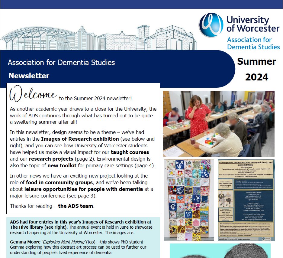 Keep up to date with our newsletters and key information by joining our ADS mailing list worcester.ac.uk/about/academic…