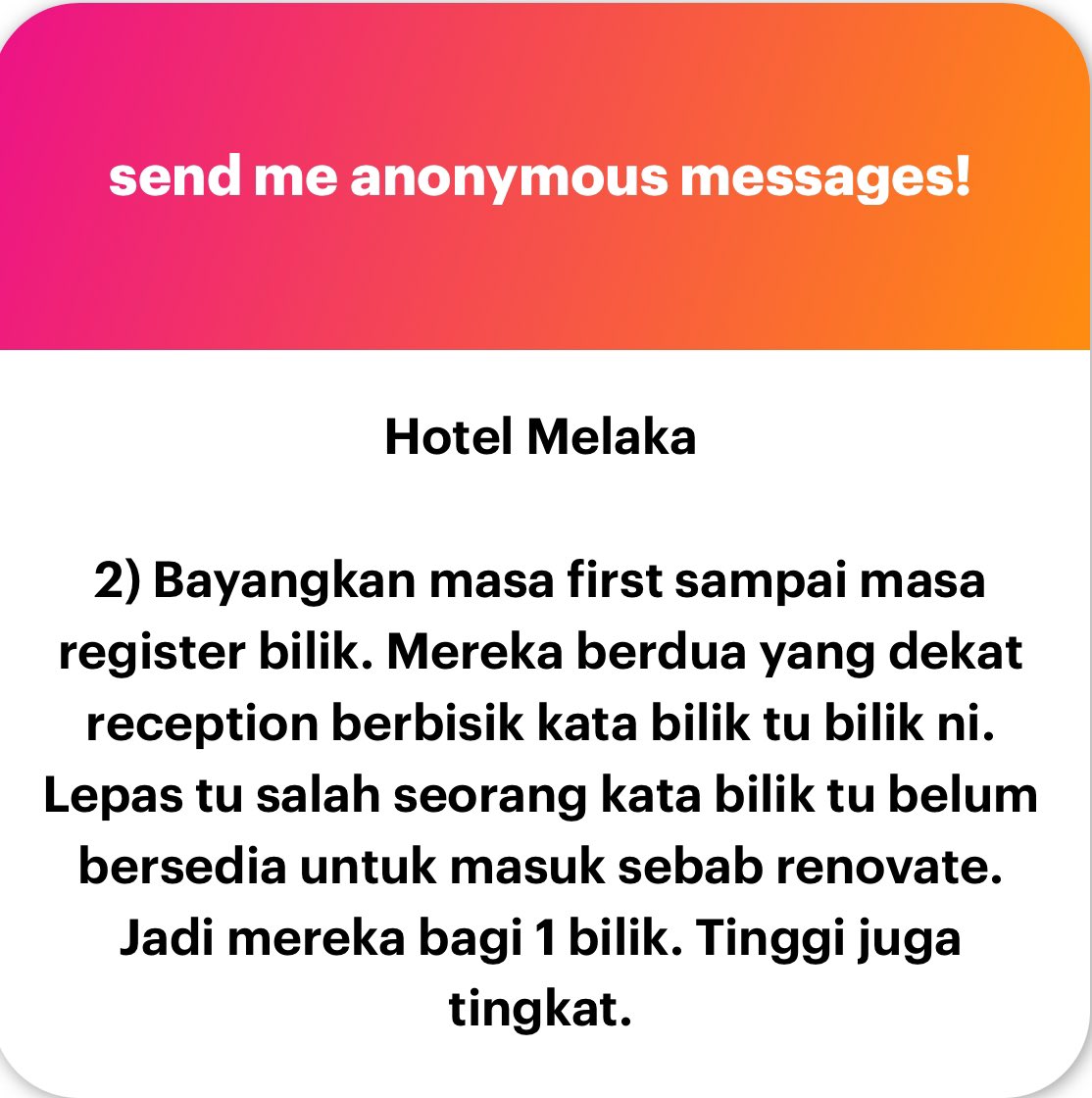 detikseram's tweet photo. Hotel Melaka https://t.co/A1xgKkkB5b