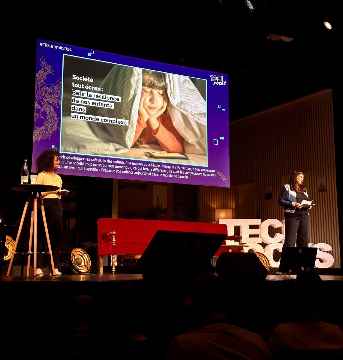 Tech et jeunesse, comment accompagner les enfants dans une société tout écran ? 

Amélia Matar et Solenne Bocquillon-Le Goaziou nous parle de Colori et Soft Kids ! 

#trsummit2024