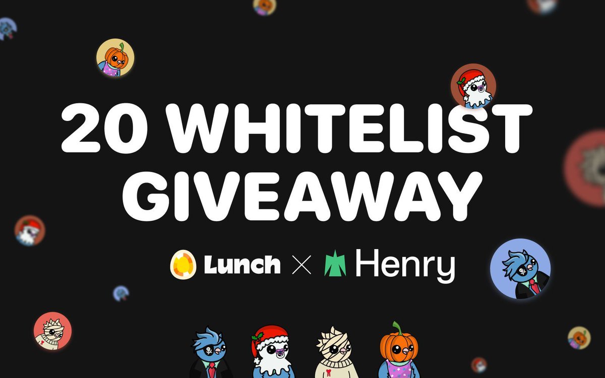 It's #LUNCHTIME targeting Movement Mainnet!

🐦 20 WL spots for Henry the Bird NFTs by the @henrysocialxyz team!

Who is eligible to win?
✅ Have claimed 1,000+ Eggs and tried Movement dApps on Lunch
✅ Have 5+ Dish Collection on Egg League Season 3 or  4 (Check Lunch App)

How
