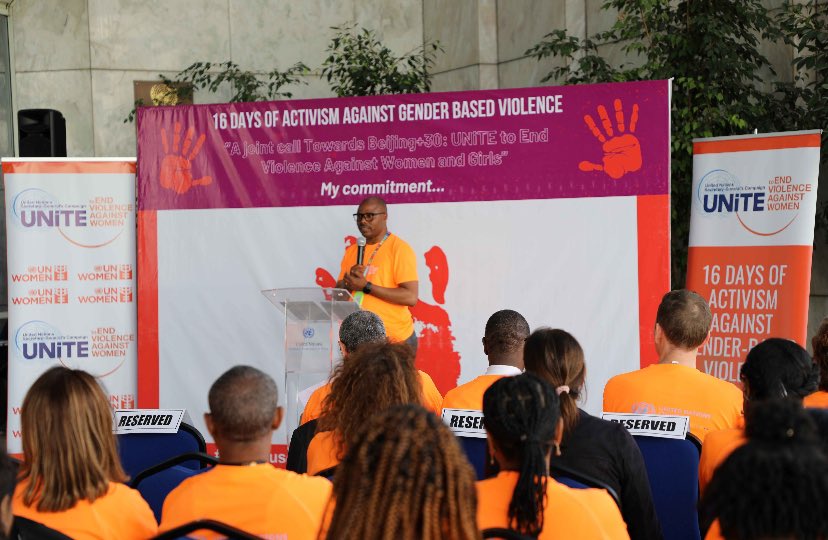 In his opening remarks, <a href="/schadus/">Schadrack DUSABE</a> of <a href="/unwomenethiopia/">UN Women Ethiopia</a> stated “Ending violence against women and girls is our shared responsibility. Let’s jointly renew our efforts to ensure women and girls are free from all forms of violence.”