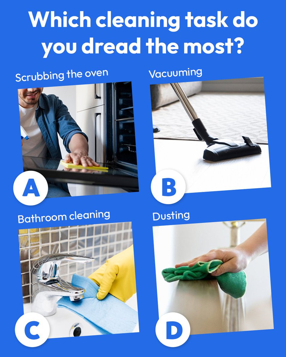 Vacuuming definitely counts as a workout!