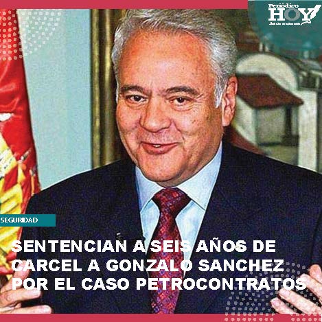 _HOYBolivia's tweet photo. En un juicio de responsabilidades, el Tribunal Supremo de Justicia dictó seis años y tres meses de #cancel contra #goni acusados de firmar 107 #contratos de hidrocarburos sin autorización del Congreso. https://t.co/wIBtFax7fM