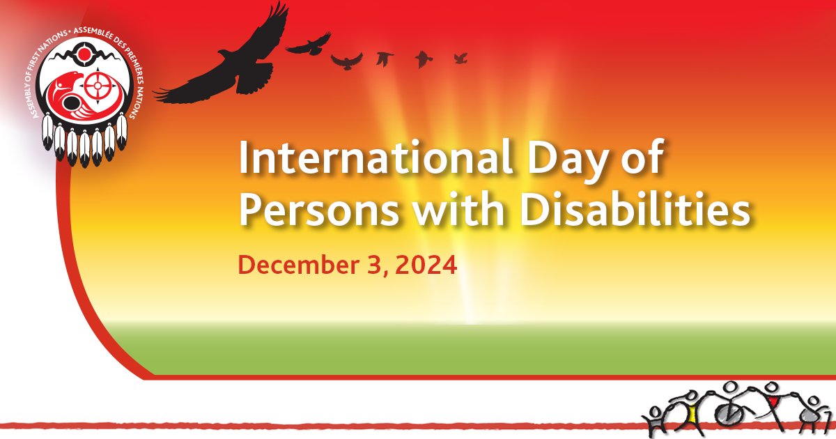 Today, the AFN marks the International Day of Persons with Disabilities, honouring the leadership &amp; contributions of First Nations persons with disabilities. Learn more about the AFN’s work to support and empower First Nations persons with disabilities: afn.ca/a-first-nation….