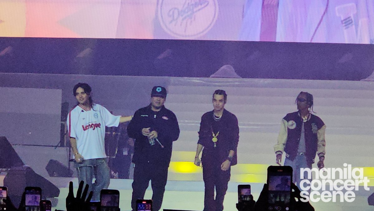 manilaconcerts's tweet photo. Gloc-9 along with Pablo, EZ Mil, and Flow-G performs Kaleidoscope World at #V1BEMANILA2024 https://t.co/r02Wb1nRDR