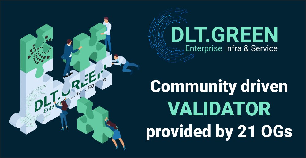 #DLTGREEN #INFRA #DLT #IOTA #IOTARebased #Decentralization

Our validator is more than just a service, 
it's a commitment to the community:

-&gt;