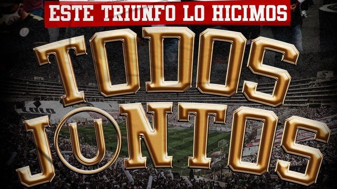 𝐄𝐒𝐓𝐀𝐌𝐎𝐒 𝐄𝐍 𝐋𝐀 𝐑Ⓤ𝐓𝐀 𝐂𝐎𝐑𝐑𝐄𝐂𝐓𝐀

 Donde despues de mas de 30 años (periodo de Jorge Nicolini ) Volvemos a tener gente IDENTIFICADA CON <a href="/Universitario/">Universitario</a> y sobre todo PROFESIONALES A1  que agarraron un 𝗙𝗶𝗲𝗿𝗿𝗼 𝗖𝗮𝗹𝗶𝗲𝗻𝘁𝗲. Muchos decían (incluido gente
