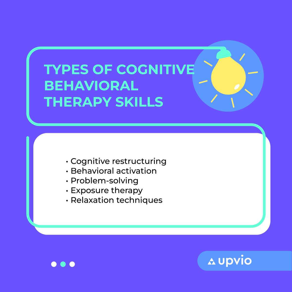 UpvioHealth's tweet photo. Develop essential cognitive behavioral therapy techniques to build a structured framework that allows you to apply targeted intervention and address a range of mental health challenges. Read how you can master these skills: https://t.co/LRZnrpEtfu

#CognitiveTherapy #CBT https://t.co/mYiPOwoR7p