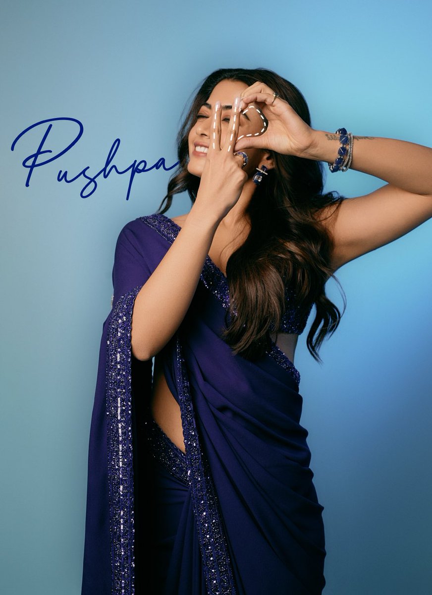 iamRashmika's tweet photo. I am so happieeee PUSHPA 2 is coming out in 2 days💙
And hence only my happieeee poses  on camera today. 🐒
Giving a lil break to your timelines of all the glamorous and informative content with a lil goofy content of mine! 🐒🙈💙
Pushpa and Srivalli coming to you in just 2 days guyssss💙🌸