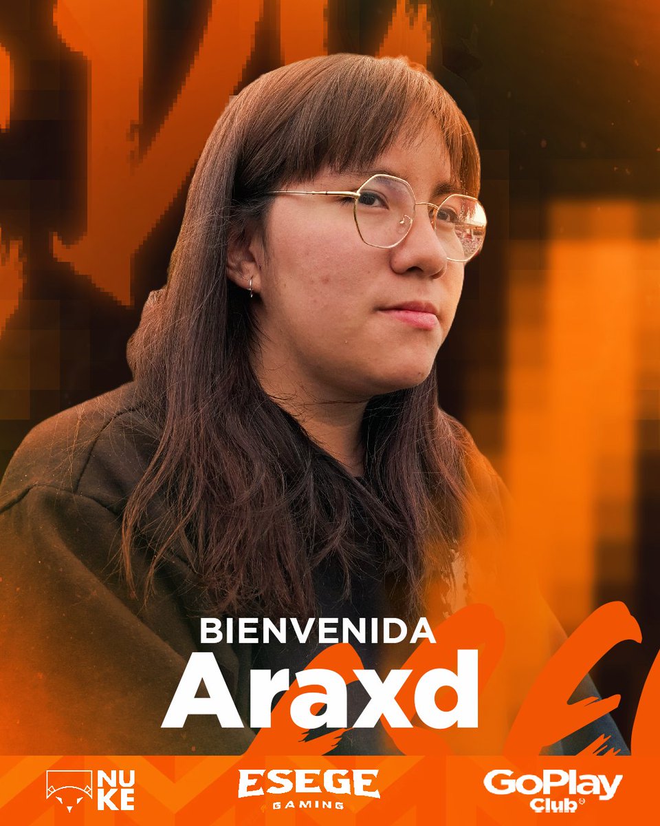 #CDC | BIENVENIDA ARAXD

Desde Santiago de Chile traemos a una grandiosa streamer apasionada por los videojuegos que es @araxd2702, en sus streams la podrás verla jugar diversos títulos como Fornite, Rocket y Valorant 🕹️

Bienvenida Araxd a Esege Gaming 🤟🏻🧡
