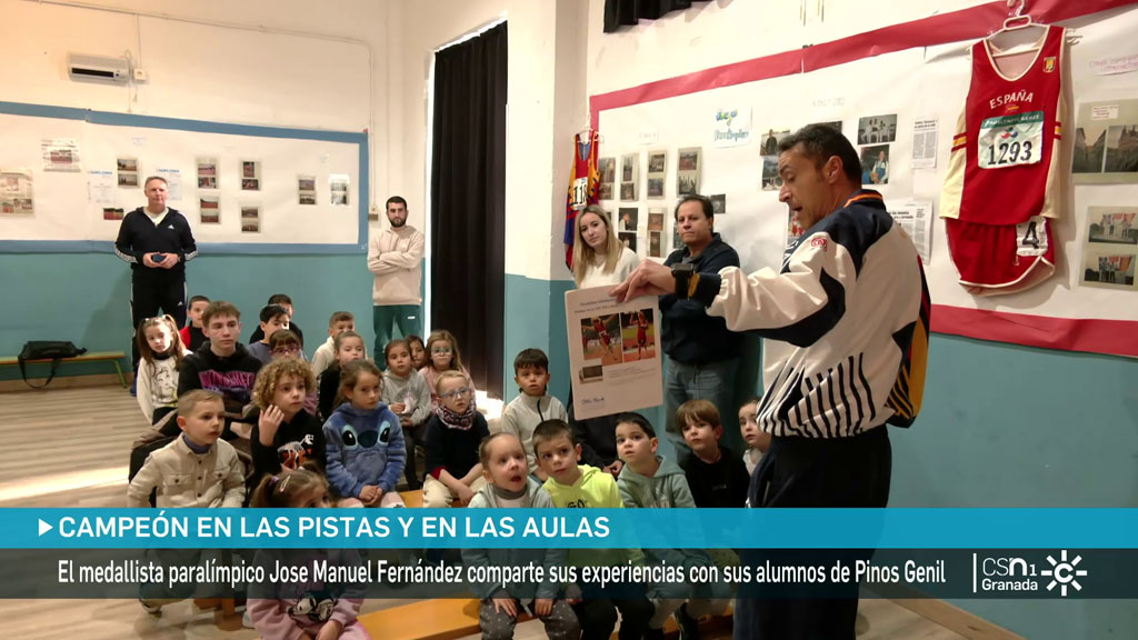 En Pinos Genil dan clases con todo un campeón paralímpico en el Día de la Discapacidad

🌐 csur.red/BTwq50UjVTj