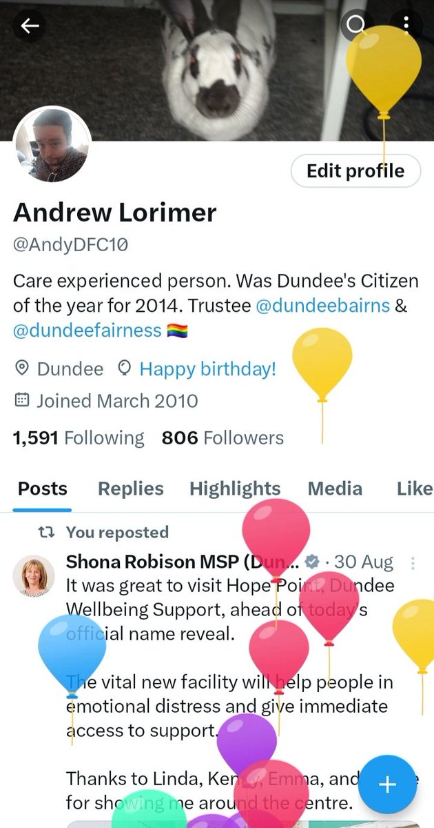 Andrew Lorimer tweet media