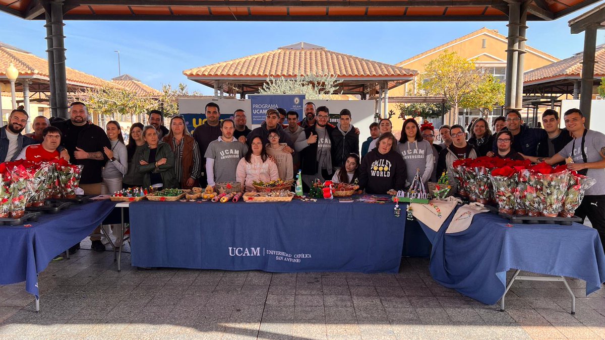 Hoy celeramos el #DiaInternacionalDeLasPersonasConDiscapacidad con #UCAMPACITAS <a href="/UCAM/">UCAM Universidad</a> #NadasSobreNosotrosSinNosotros