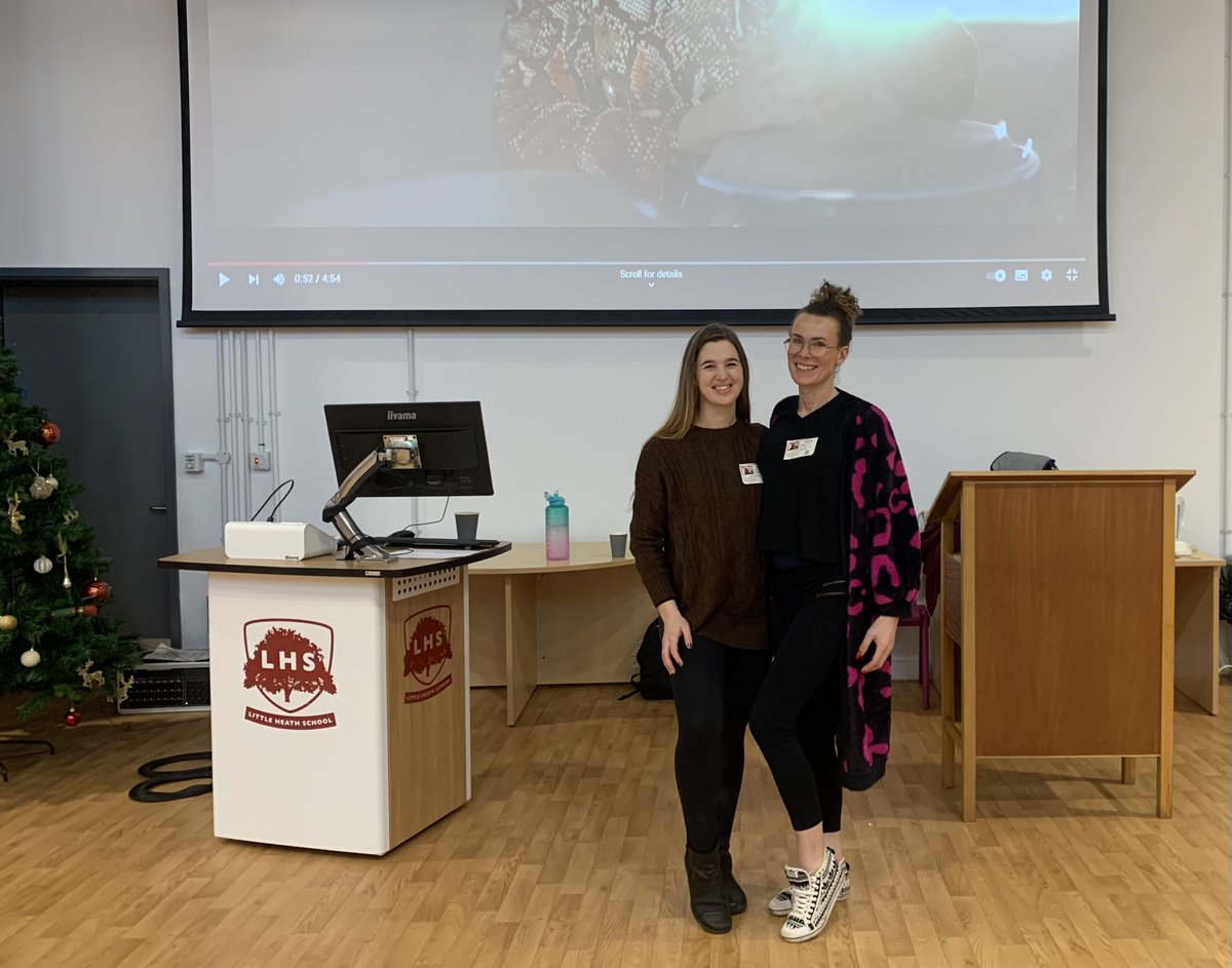 BrennanDelattre's tweet image. Always a pleasure to take these talks (and interactive dance demos!) on the road - thanks for having me, Little Heath School, via the Scientists in Schools outreach program!