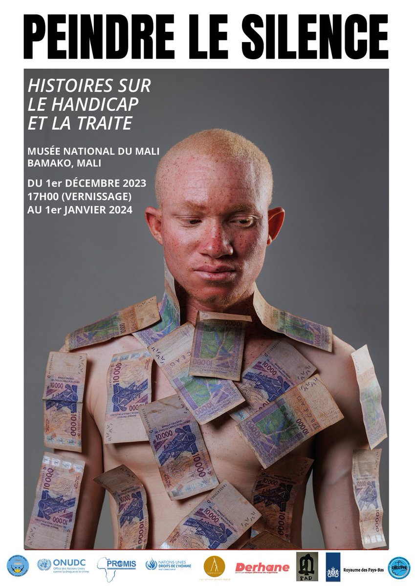 Today for International day of Persons with Disabilities #IDPD visit &amp; support the virtual exhibition &amp; artists of "Painting the Silence: Stories of Disability and Trafficking" in Mali: d7mntklkfre1v.cloudfront.net/virtual-exhibi…