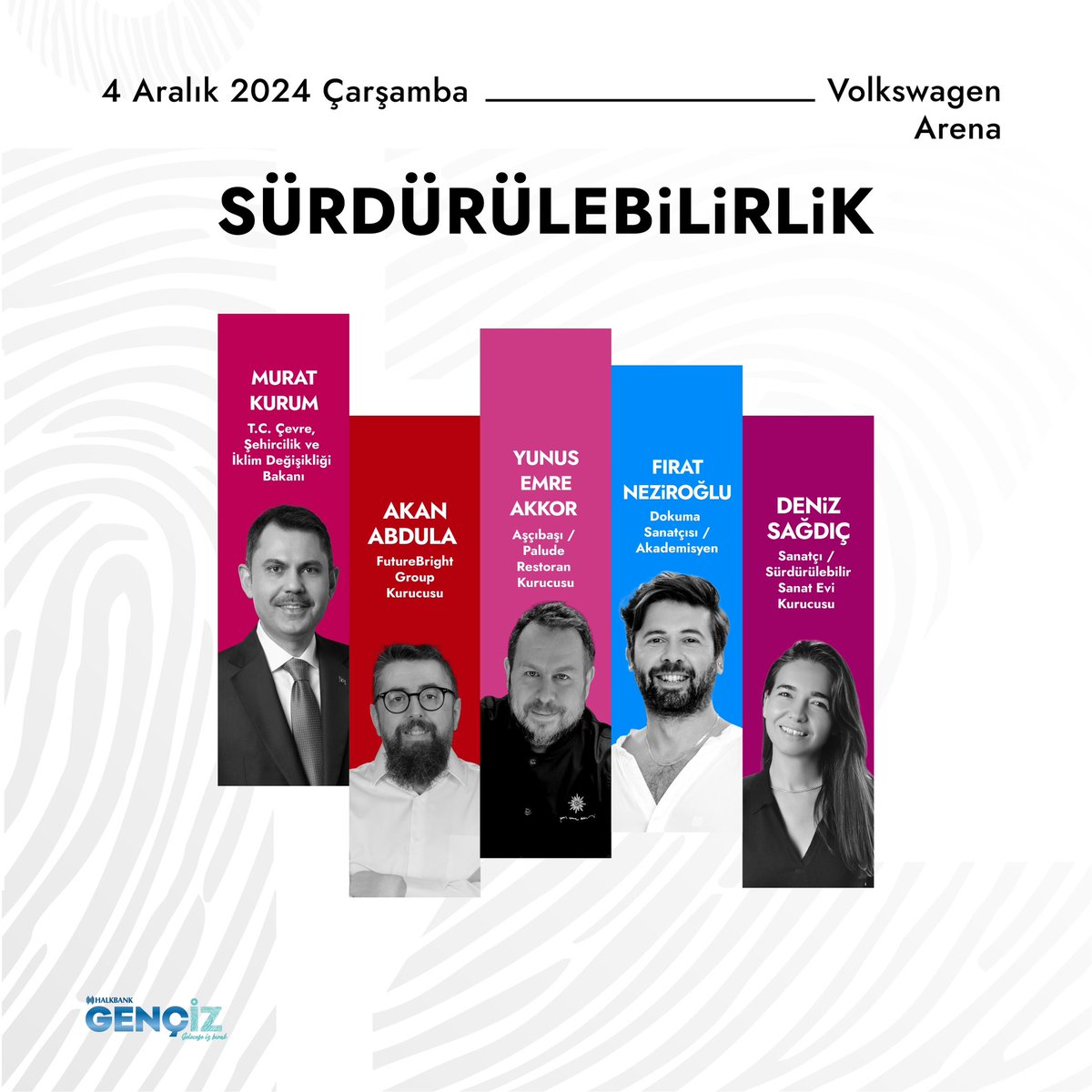 Sürdürülebilirlik Üzerine İlham Veren Bir Oturum!
 
Sürdürülebilir bir geleceğin kapılarını aralayan değerli konuşmacılar, Gençİz Zirvesi’nde!