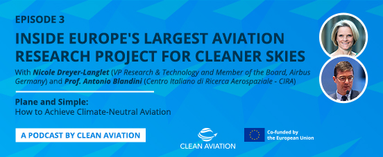 🙌Catch the latest episode of Plane &amp; Simple!
In this new episode, we explore a decade of groundbreaking R&amp;I results achieved through the Clean Sky 2 EU-funded projects.
🎙️ Featuring:
🛫 Nicole Dreyer-Langlet (<a href="/Airbus/">Airbus</a>)
🔬 Antonio Blandini (<a href="/CIRA_Scpa/">CIRA</a>)

🎧 bit.ly/3Vh95qQ