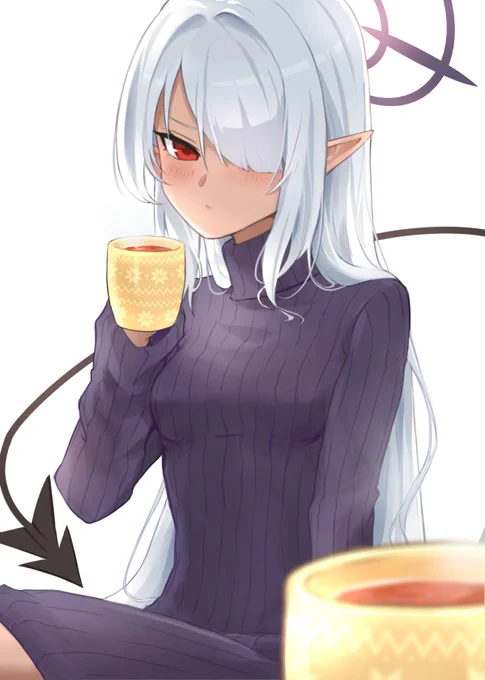 一緒にお茶飲もう #ブルアカ