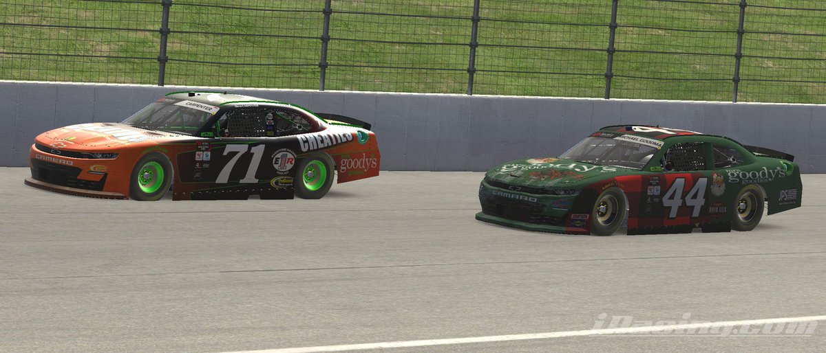 DuGood Motorsports (@dugoodmotosport) on Twitter photo DuGood results for the <a href="/EliteRacing_/">Elite Racing League</a> <a href="/rebilasphoto/">Mark J. Rebilas</a> Grand National Series race last night at Atlanta:
P21: #71 <a href="/davcarp/">Dave _Carp</a>
P27: #44 <a href="/Goody1579/">Goody</a>
P32: #32 <a href="/_Dusty32/">Dusty Dragon Duerr</a> DuGood results for the <a href="/EliteRacing_/">Elite Racing League</a> <a href="/rebilasphoto/">Mark J. Rebilas</a> Grand National Series race last night at Atlanta:
P21: #71 <a href="/davcarp/">Dave _Carp</a>
P27: #44 <a href="/Goody1579/">Goody</a>
P32: #32 <a href="/_Dusty32/">Dusty Dragon Duerr</a>