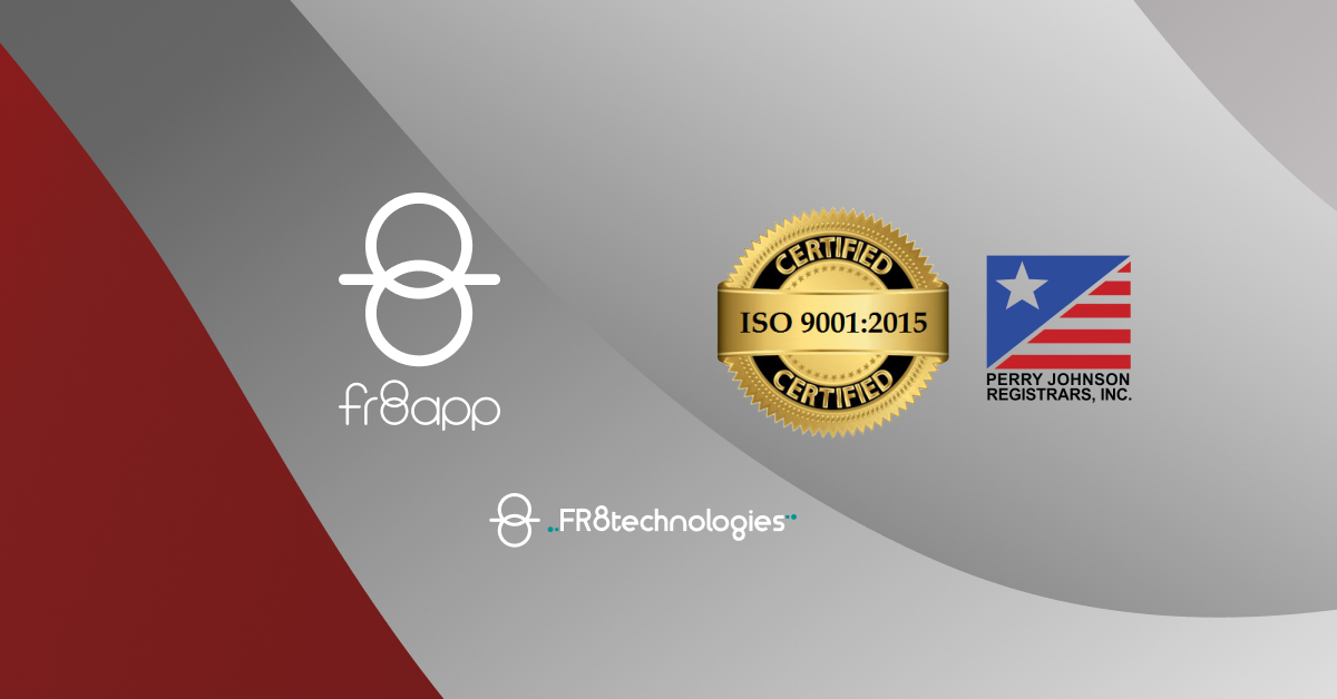 Fr8app's tweet image. 🚀 Proud moment for $FRGT! Freight Technologies (Nasdaq: FRGT) achieves ISO 9001:2015 certification in MX &amp;amp; US, making our commitment to quality and innovation even stronger! 🌟 #Fr8Tech #Logistics #ISO9001 read more: fr8technologies.com/press-release/…