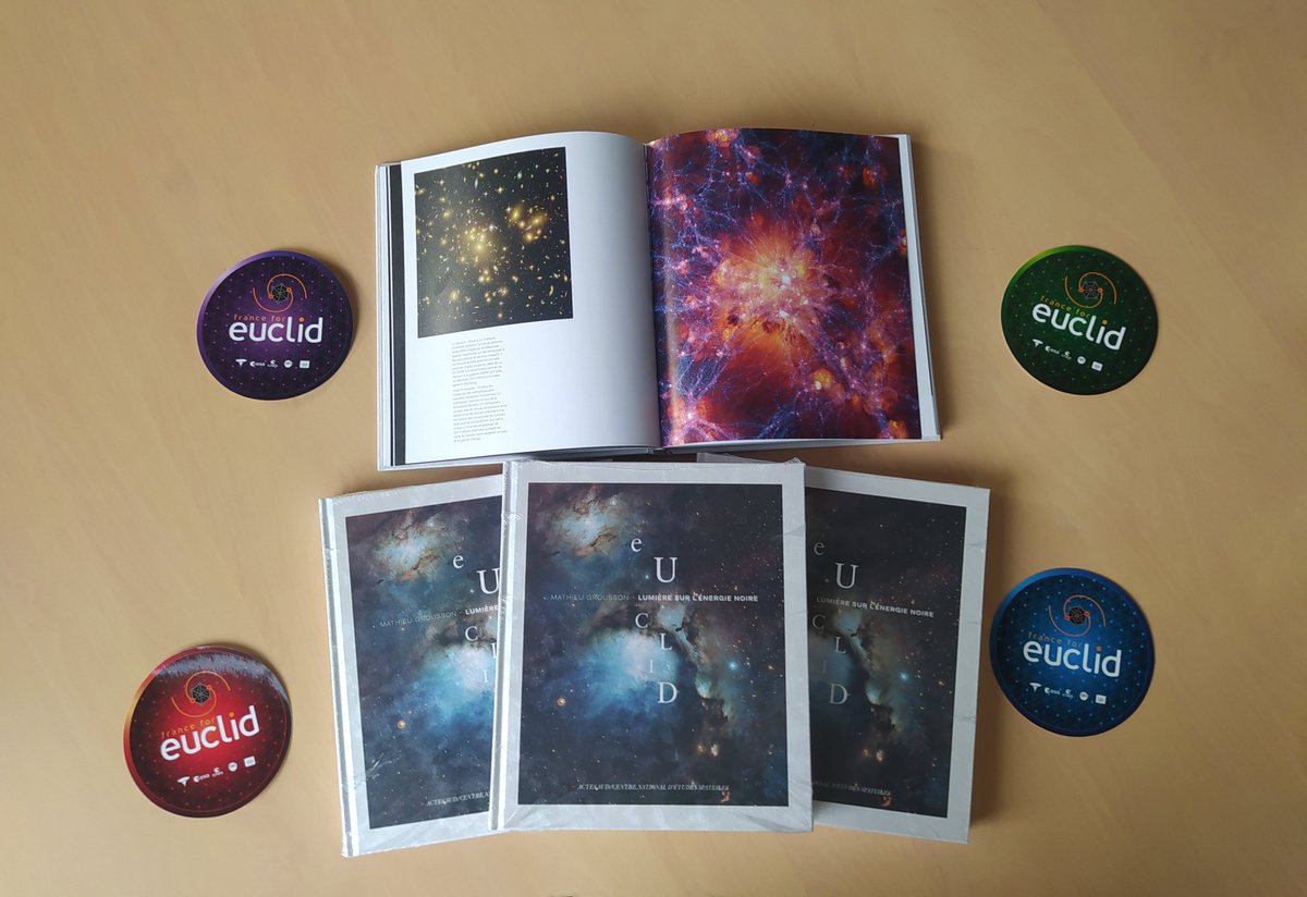 💫✨GRAND JEU CONCOURS ✨💫

Pour Noël 🎅, on vous fait gagner 3 exemplaires du livre "Euclid : lumière sur l'énergie noire" de Mathieu Grousson ! 🎄

Pour participer, rien de + simple :
- suivre <a href="/Euclid_FR/">Euclid France</a>
- liker et partager ce post 🔁

Tirage au sort le vendredi 13 décembre 😉