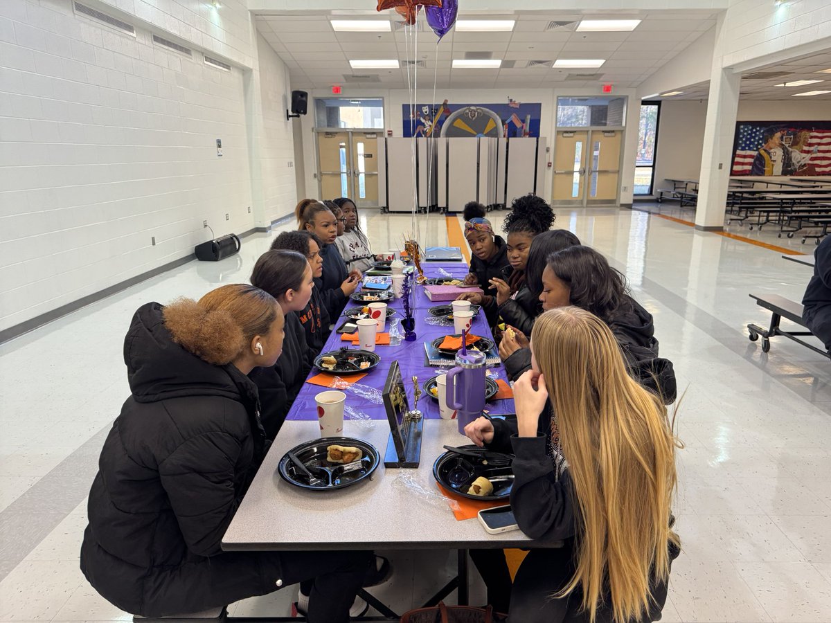 McDonoughHS's tweet photo. CONGRATULATIONS to our fall cheerleaders on their State championship! We had our banner unveiling today #rampride https://t.co/2f6YqGpOuu