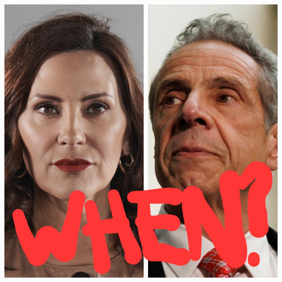 Charlieleduff's tweet photo. WHITMER'S RECKONING -- Andrew Cuomo was “directly involved” and "committed medical malpractice" with his notorious order directing nursing homes to admit COVID-19 patients — then camouflaging the death toll of residents, a NY House panel has found.
Michigan demands equal justice. https://t.co/ke1dUyUiZo