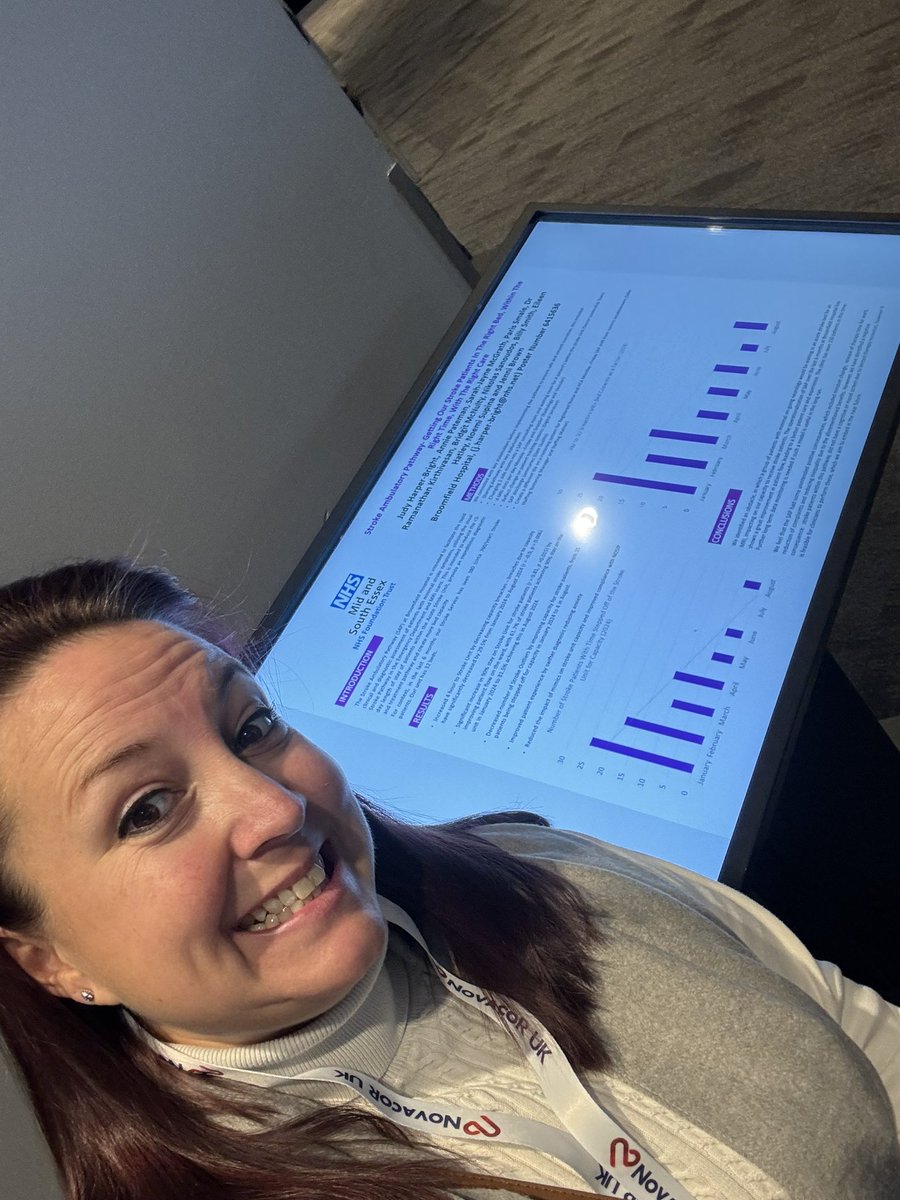 Judy Harper-Bright (@harper_bright) on Twitter photo First day of UK Stroke Conference and our e-poster being showcased! So proud of Broomfield Stroke Team 🤩 #uksf24 <a href="/SarahhMcGrathh/">Sarah 💕</a> <a href="/annieappleton/">annabelle</a> <a href="/JustineWren2/">Justine Wren</a> @suzannehoare <a href="/DTownsendDoN/">Denise Townsend</a> First day of UK Stroke Conference and our e-poster being showcased! So proud of Broomfield Stroke Team 🤩 #uksf24 <a href="/SarahhMcGrathh/">Sarah 💕</a> <a href="/annieappleton/">annabelle</a> <a href="/JustineWren2/">Justine Wren</a> @suzannehoare <a href="/DTownsendDoN/">Denise Townsend</a>