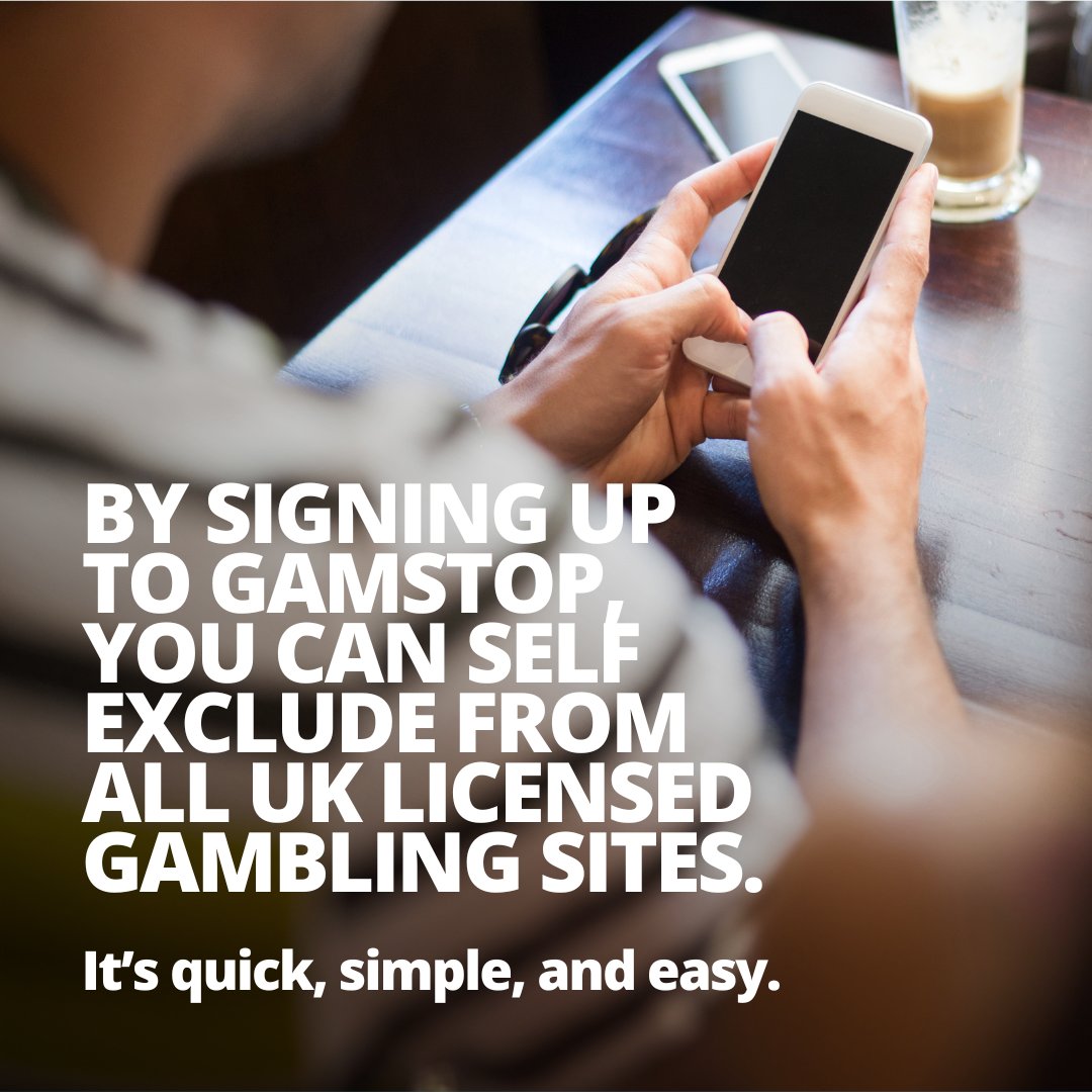 Are you worried about your online gambling?

Registering with GAMSTOP is a free, quick and easy way to take back control.

To learn more about the benefits of self-exclusion and other practical steps you can take, visit gamstop.co.uk.