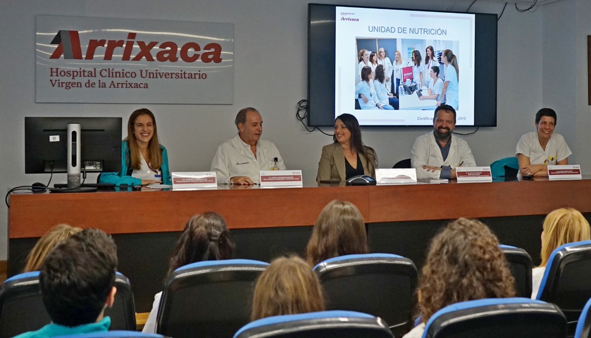 La Unidad de Nutrición 👩‍⚕️ 👨‍⚕️ del Hospital Clínico Universitario Virgen de la Arrixaca ha obtenido la certificación ISO 9001:2015, un estándar internacional que avala la gestión de calidad del centro de referencia del Área 1. 

Este 🏥 se convierte así en el primero de la Región