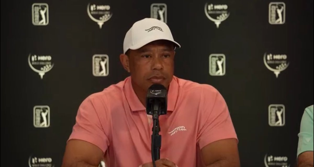 NUCLRGOLF's tweet photo. 🚨⛳️💰 #CHARITY — Tiger Woods on U.S. players being paid to play in the Ryder Cup: "Going back to my playings days we had the same conversation back in 1999 we didn't want to get paid. We wanted to give more to charity + It's never really been about players getting paid." https://t.co/UbeTCOY2MH