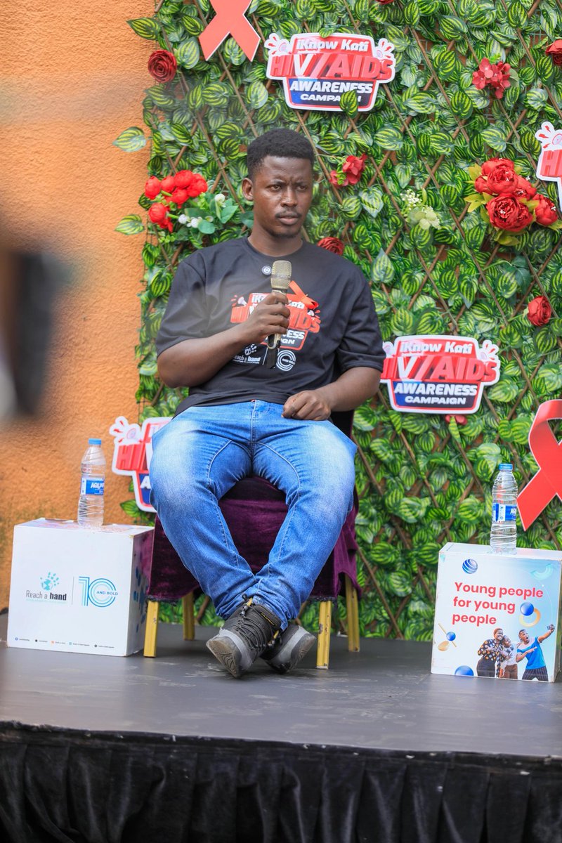 "HIV stigma is when people who don’t have HIV treat those with it differently," 𝐍𝐮𝐰𝐚𝐦𝐚𝐧𝐲𝐚 𝐇𝐢𝐥𝐚𝐫𝐲 at the #IKnowKati24 HIV/AIDS awareness Jam Session.

Let’s break the stigma, promote understanding, and create safe spaces for everyone. #IKnowKati24 #RightHereRightNow