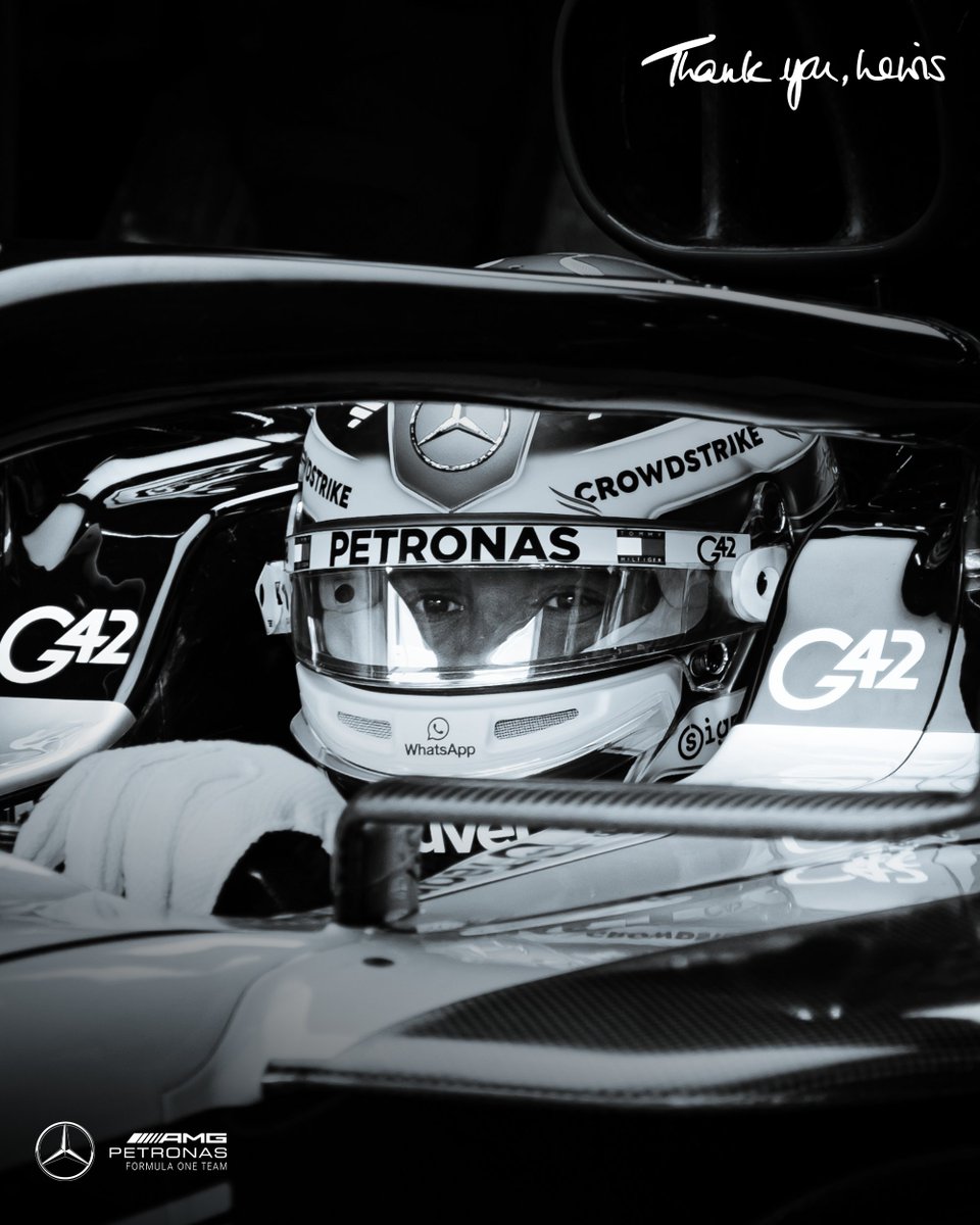 Lewis and Mercedes 🤝 A relationship that goes back 26 years. From karting to a 7x <a href="/F1/">Formula 1</a> Champion 🏆